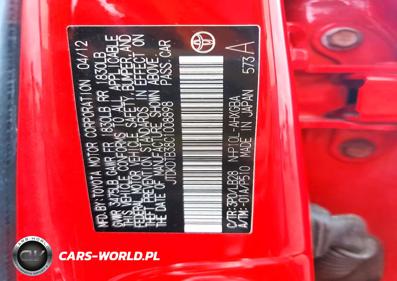 2012 Toyota Prius Three VIN:JTDKDTB38C1008898 - 13