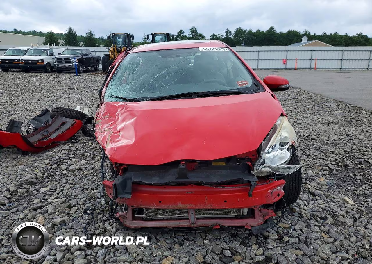 2012 Toyota Prius Three VIN:JTDKDTB38C1008898 - 5