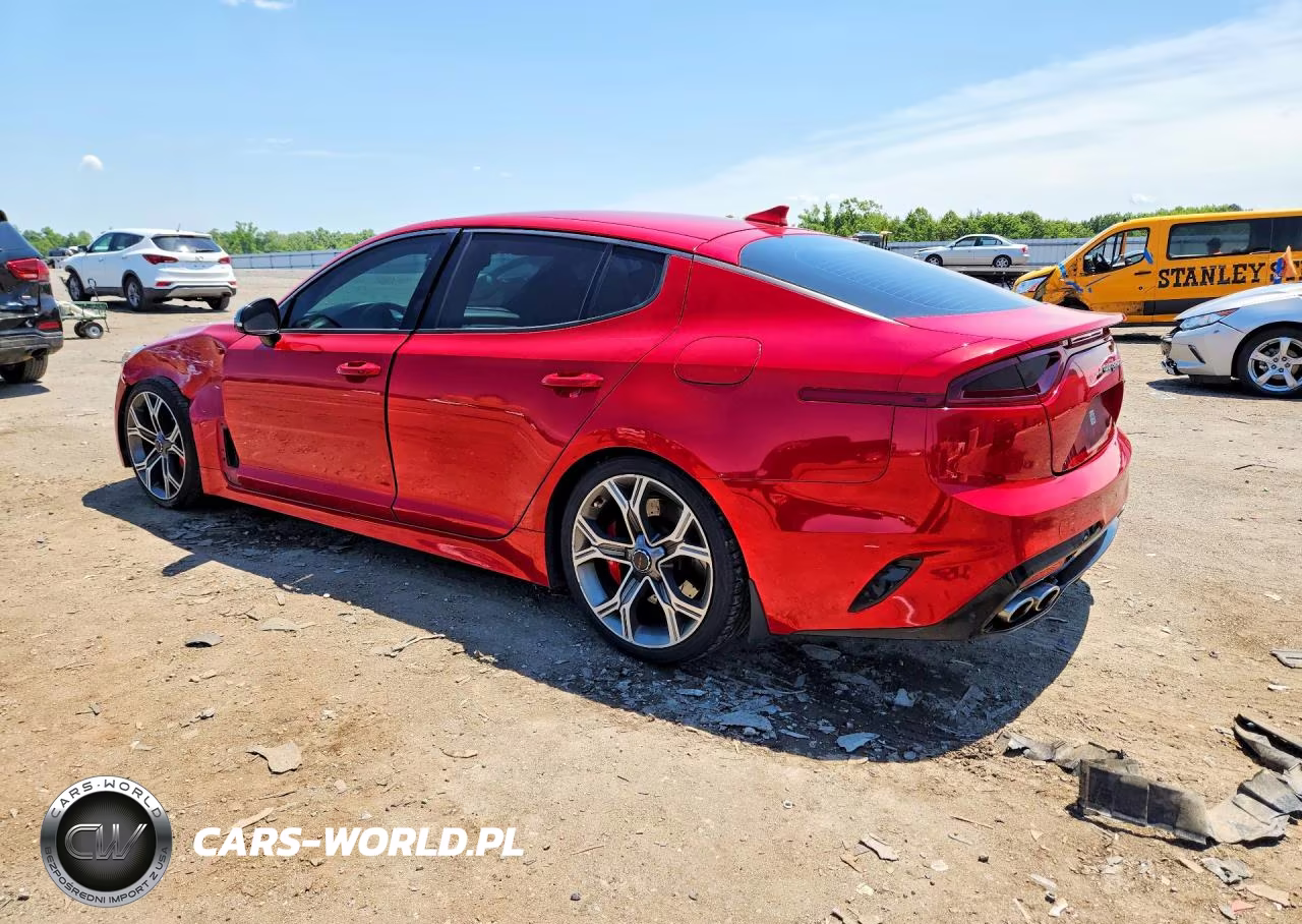 2019 Kia Stinger Gt VIN:KNAE35LCXK6067931 - 2