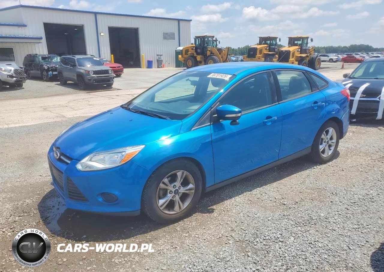 2013 Ford Focus Se VIN:1FADP3F25DL349916 - 2