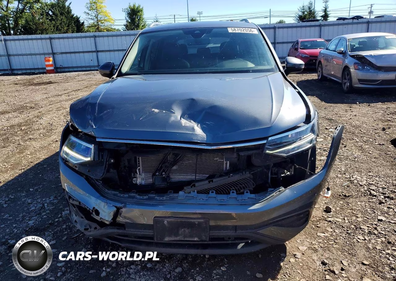 2024 Volkswagen Tiguan Se VIN:3VVMB7AX6RM012231 - 5