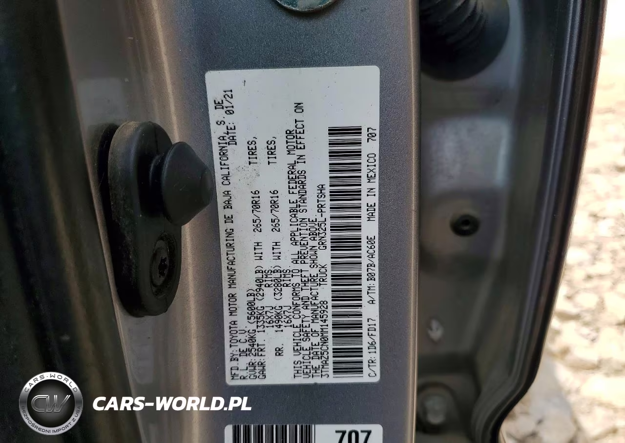 2021 Toyota Tacoma Trd Off-Road VIN:3TMAZ5CN0MM145928 - 12