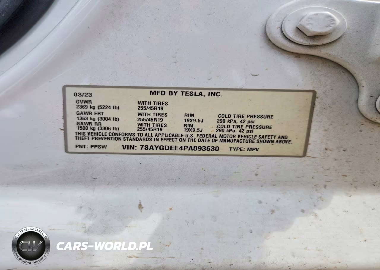 2023 Tesla Model Y VIN:7SAYGDEE4PA093630 - 13
