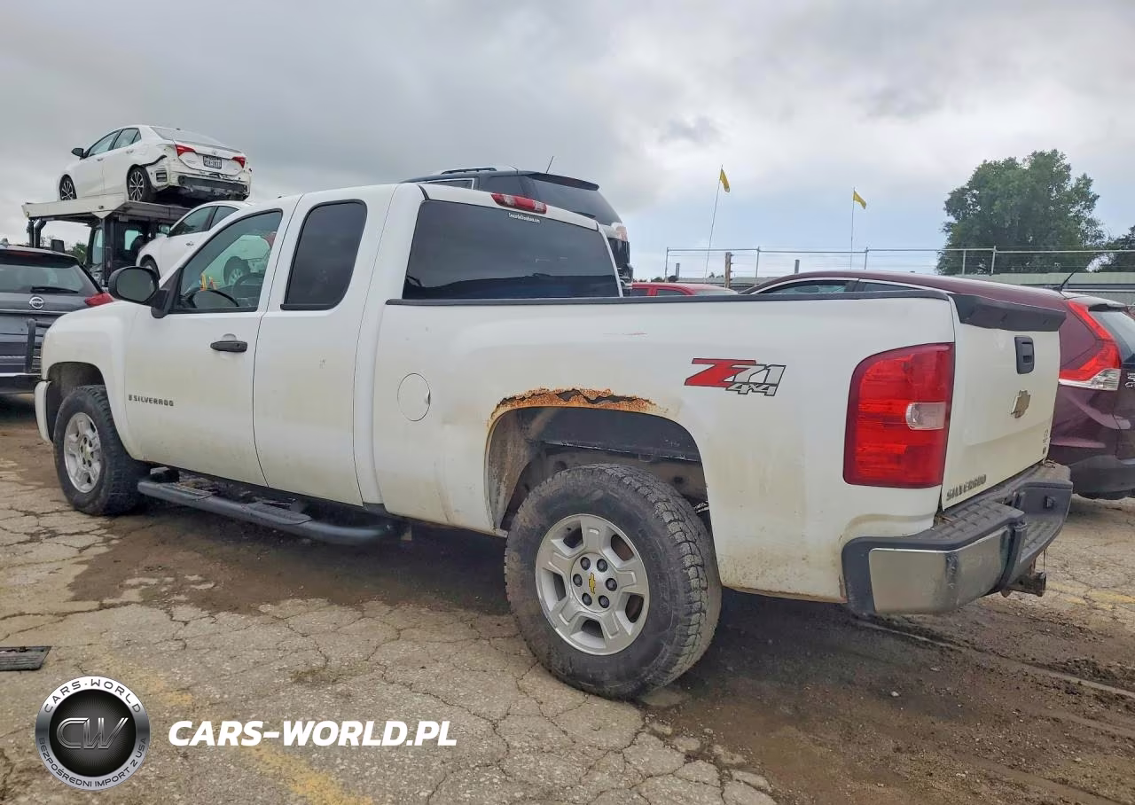 2008 Chevrolet Silverado K1500 VIN:2GCEK19JX81245504 - 2