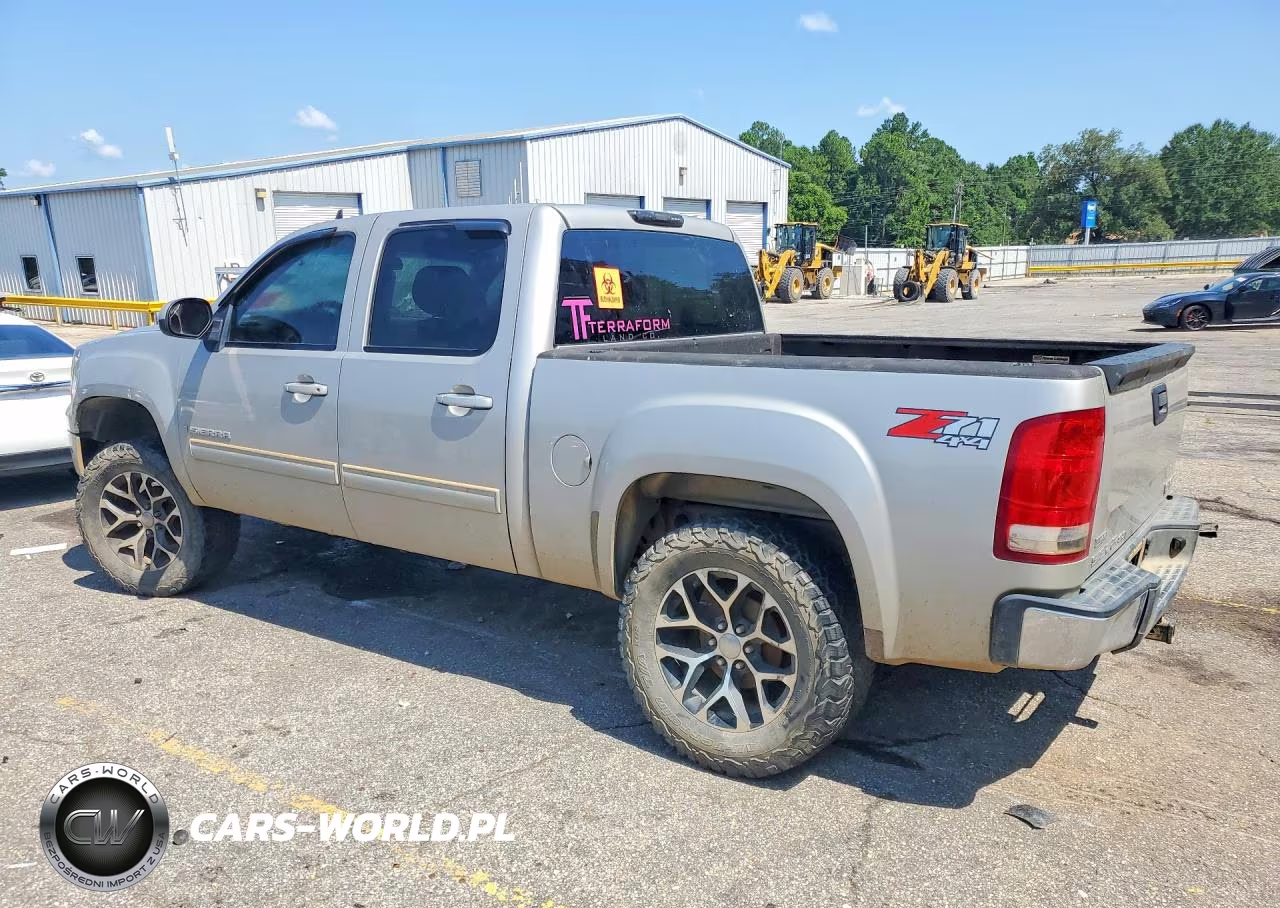 2009 GMC Sierra K1500 Slt VIN:3GTEK33349G107410 - 2
