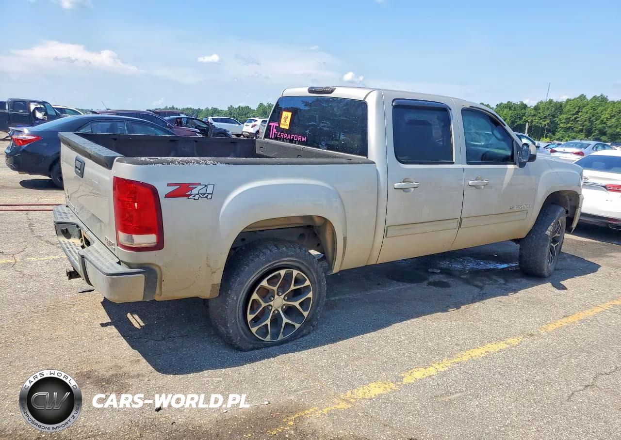 2009 GMC Sierra K1500 Slt VIN:3GTEK33349G107410 - 3