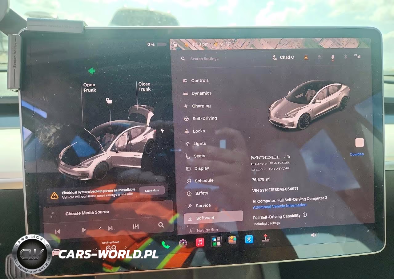 2021 Tesla Model 3 VIN:5YJ3E1EB0MF054971 - 9