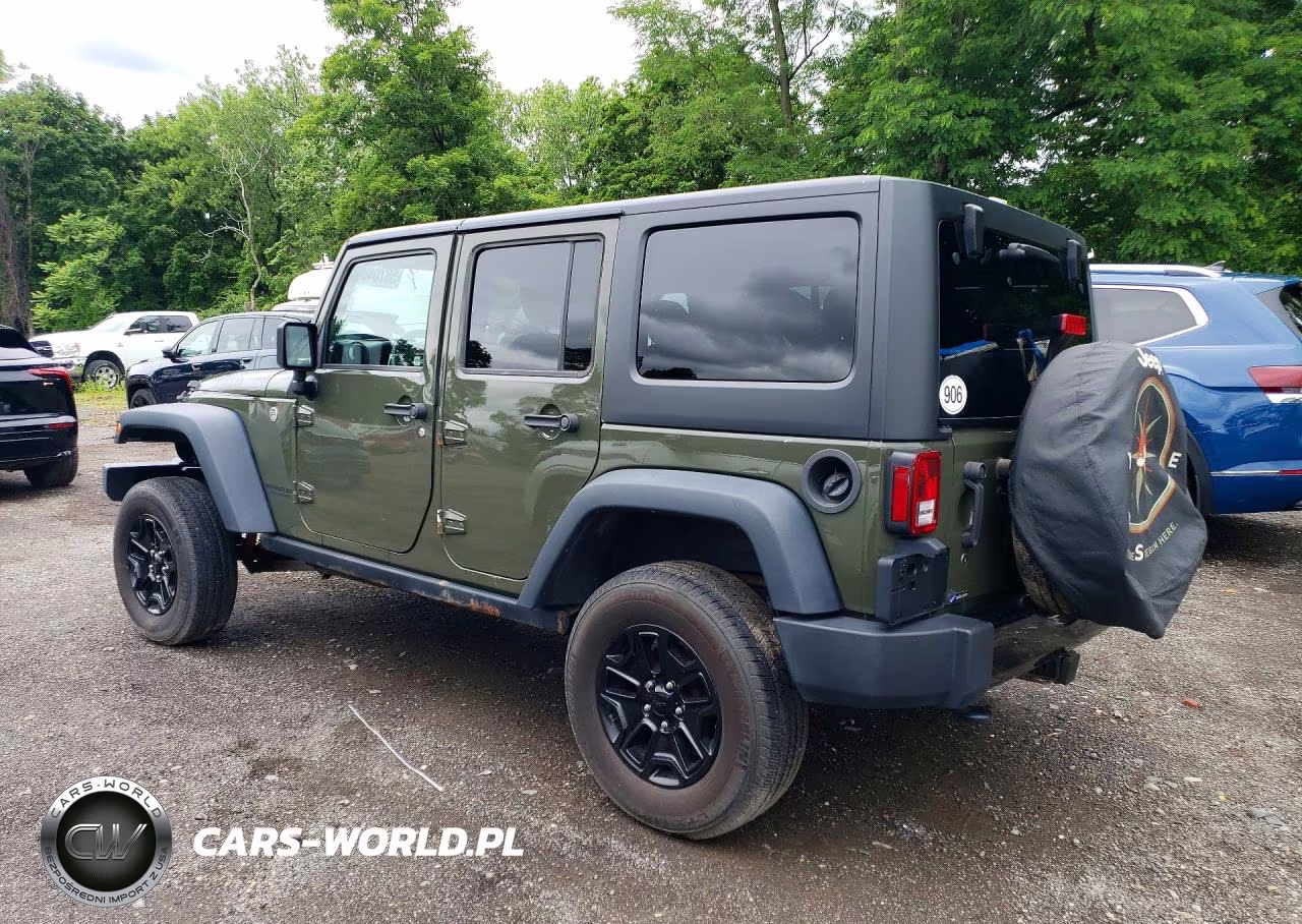 2016 Jeep Wrangler Unlimited Sport VIN:1C4BJWDG3GL107939 - 2
