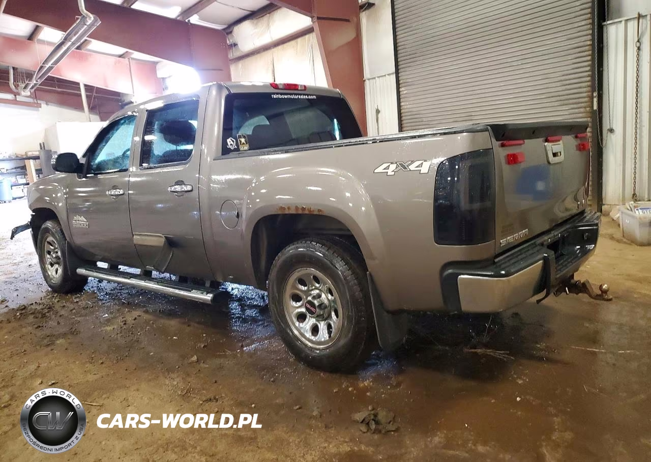 2013 GMC Sierra K1500 Sl VIN:3GTP2UEA9DG283629 - 2