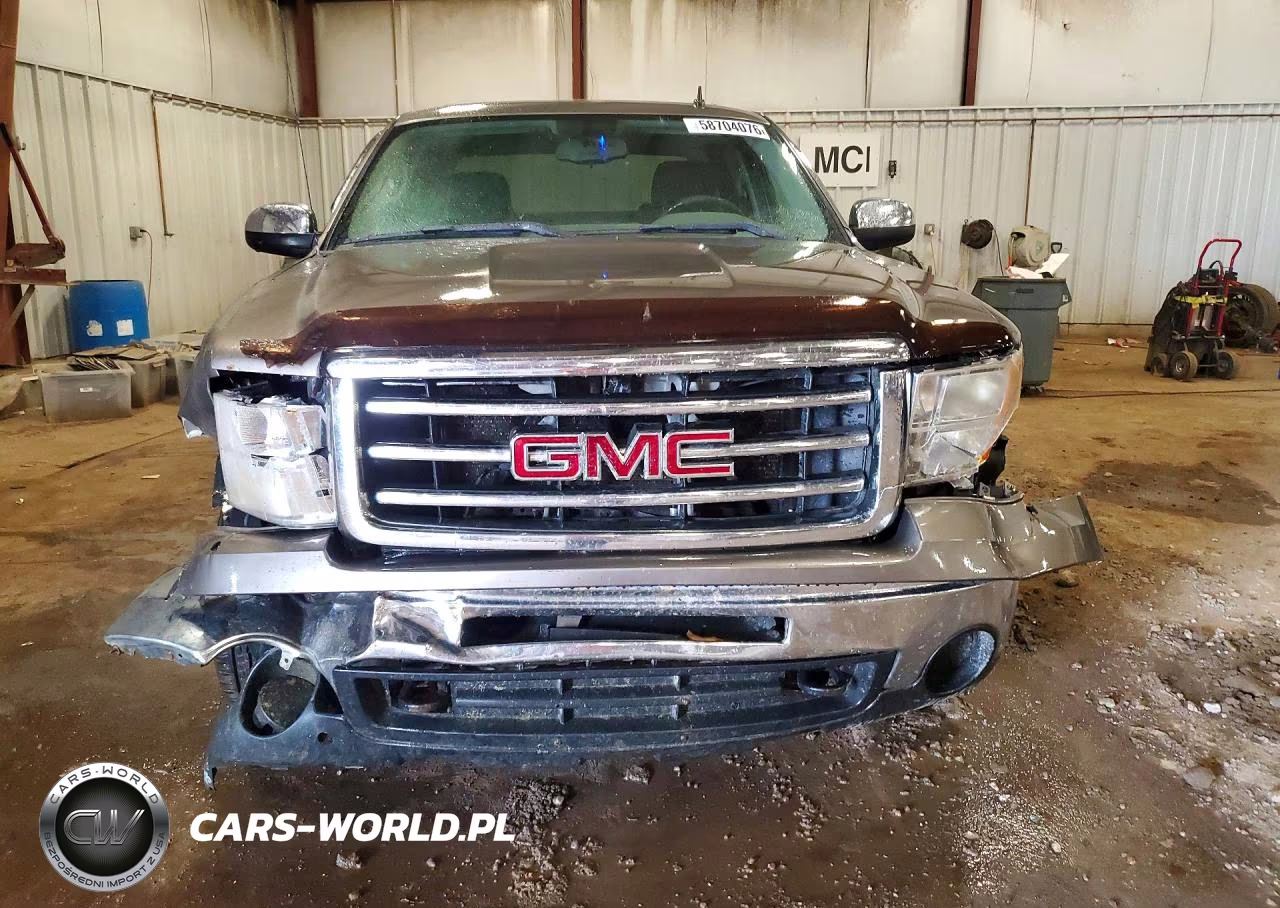 2013 GMC Sierra K1500 Sl VIN:3GTP2UEA9DG283629 - 5