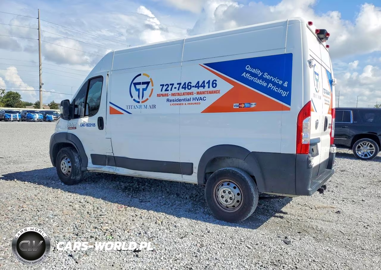 2020 Ram Promaster 1500 Delivery Van VIN:3C6TRVBG8LE114017 - 2