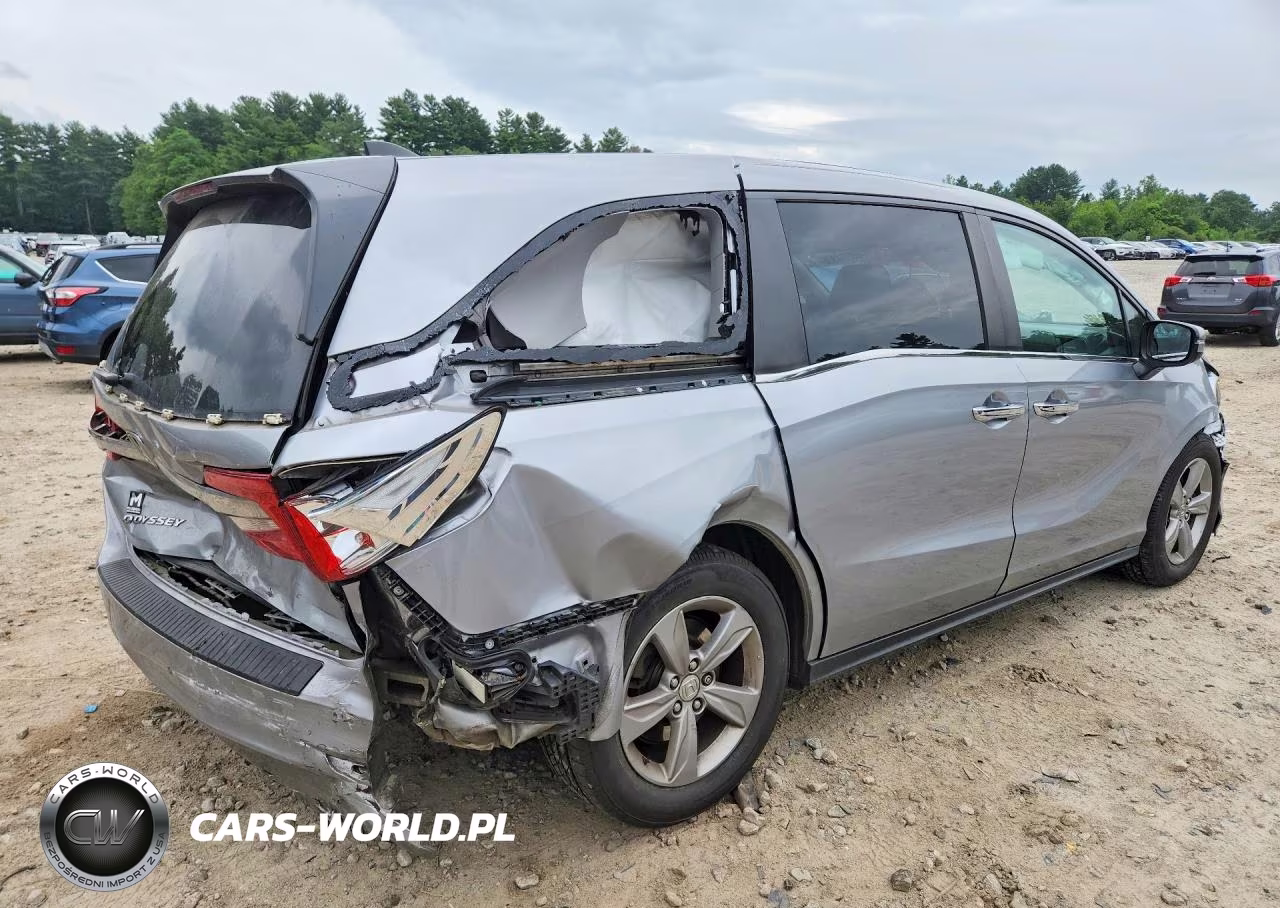 2018 Honda Odyssey Exl VIN:5FNRL6H75JB054884 - 3