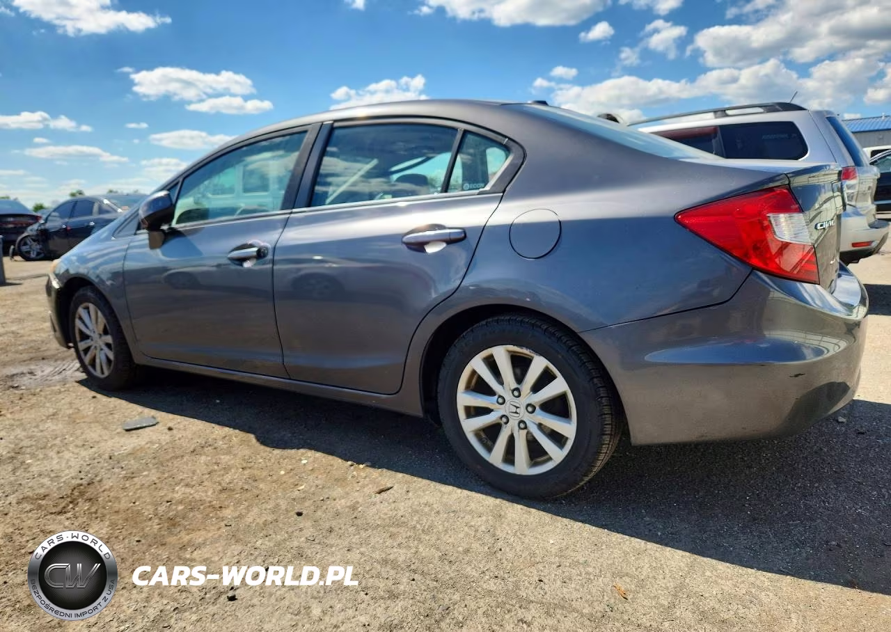2012 Honda Civic Ex VIN:2HGFB2F8XCH547582 - 2
