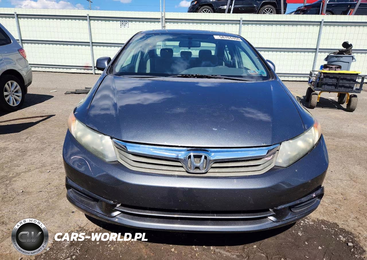 2012 Honda Civic Ex VIN:2HGFB2F8XCH547582 - 5