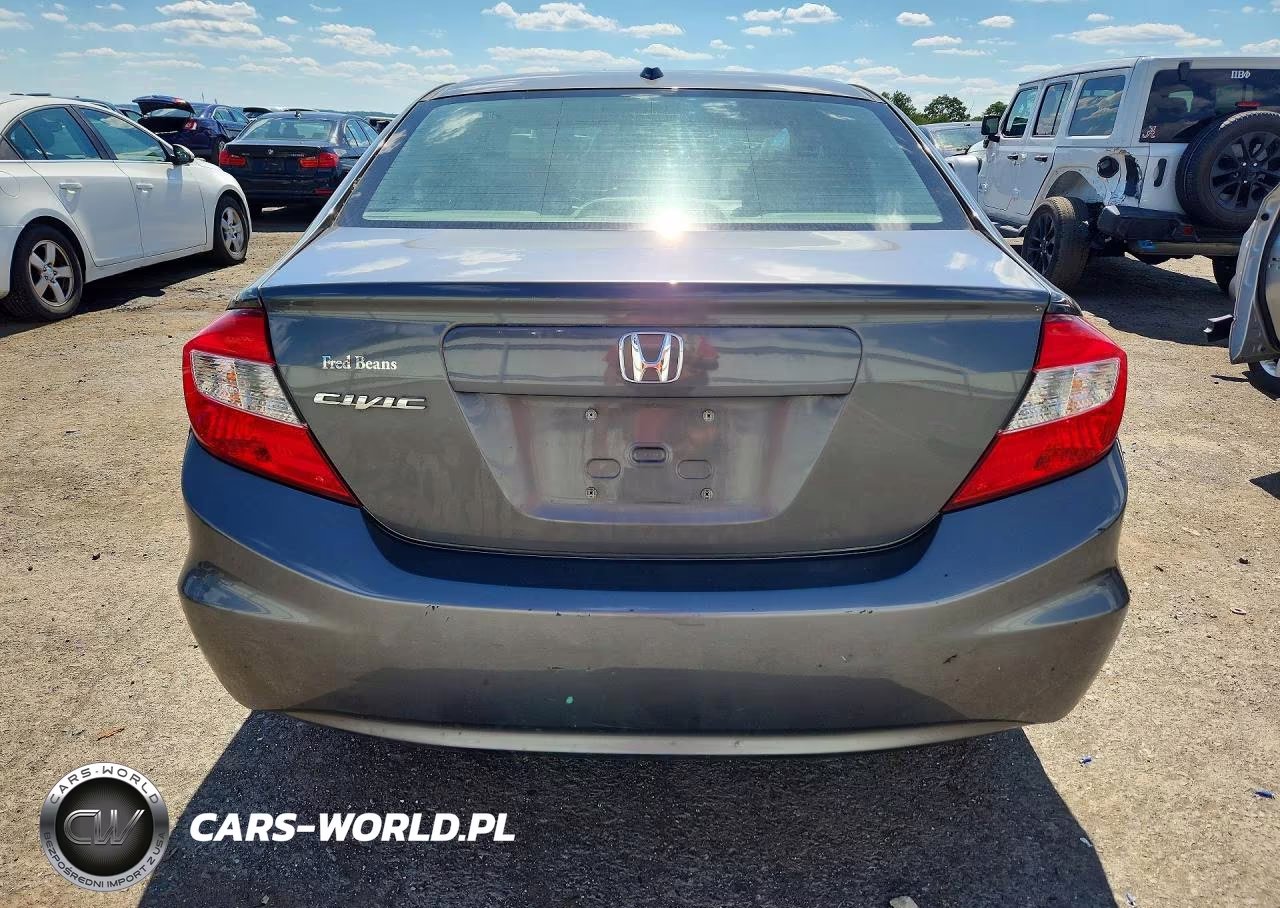 2012 Honda Civic Ex VIN:2HGFB2F8XCH547582 - 6