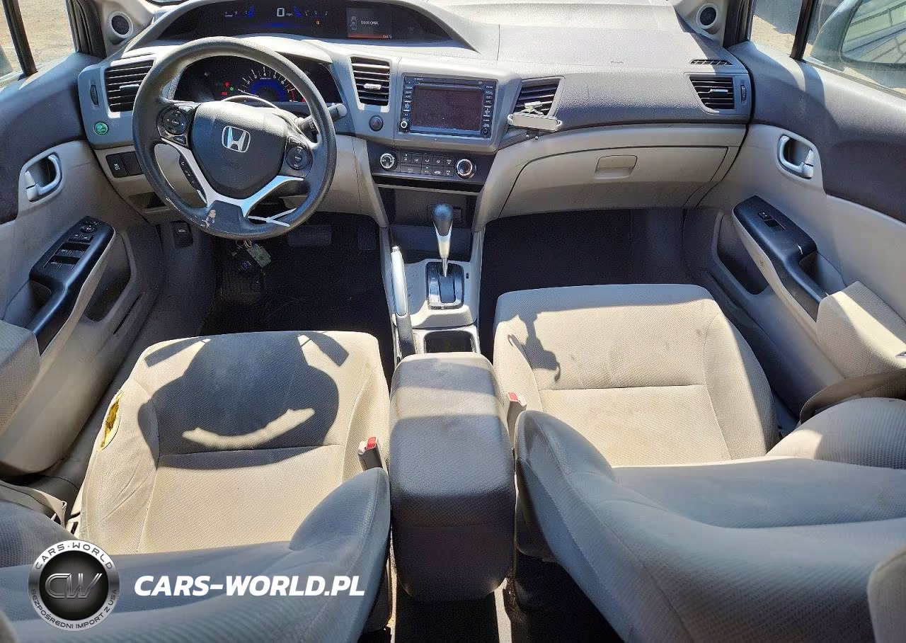 2012 Honda Civic Ex VIN:2HGFB2F8XCH547582 - 8