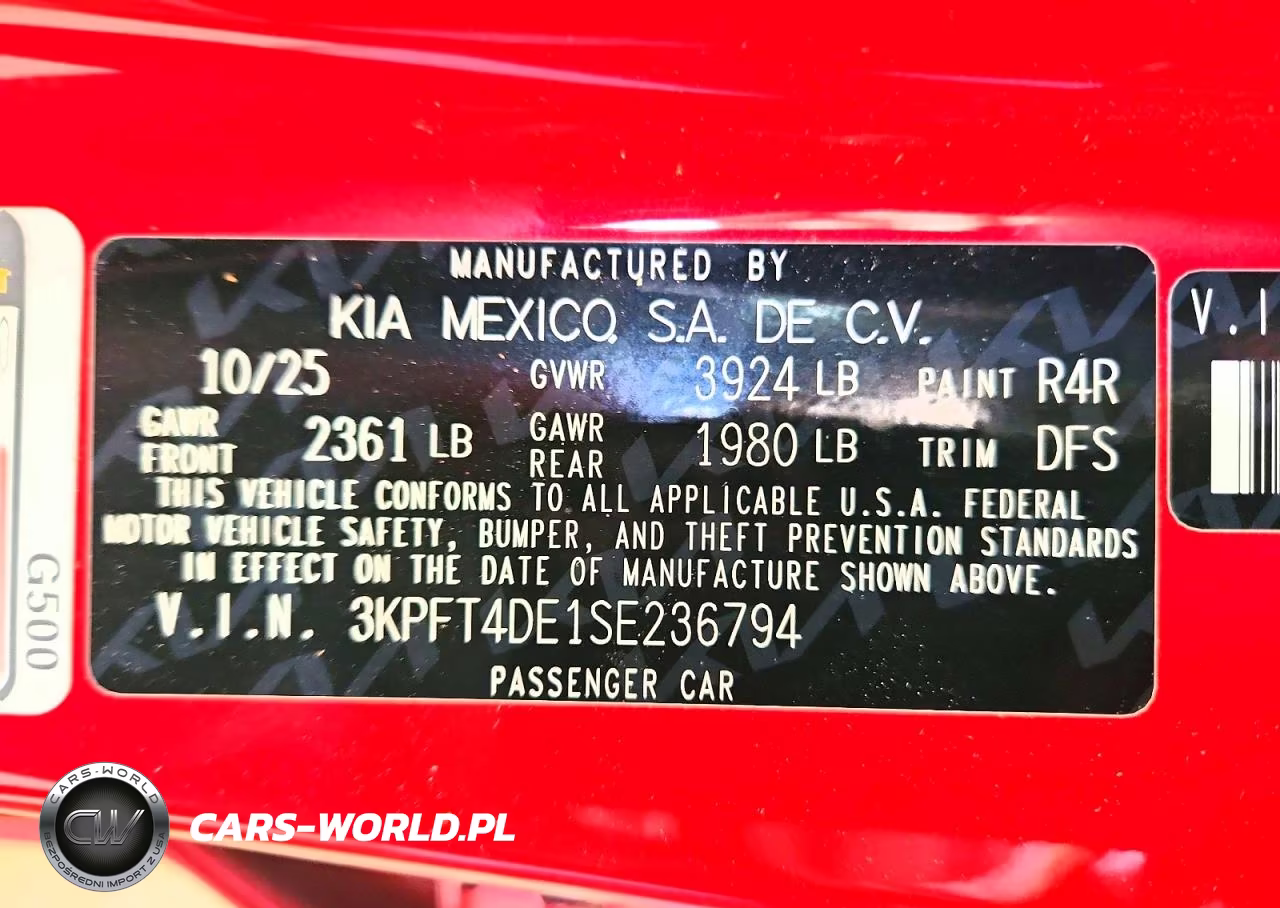 2025 Kia K4 Lxs VIN:3KPFT4DE1SE236794 - 13