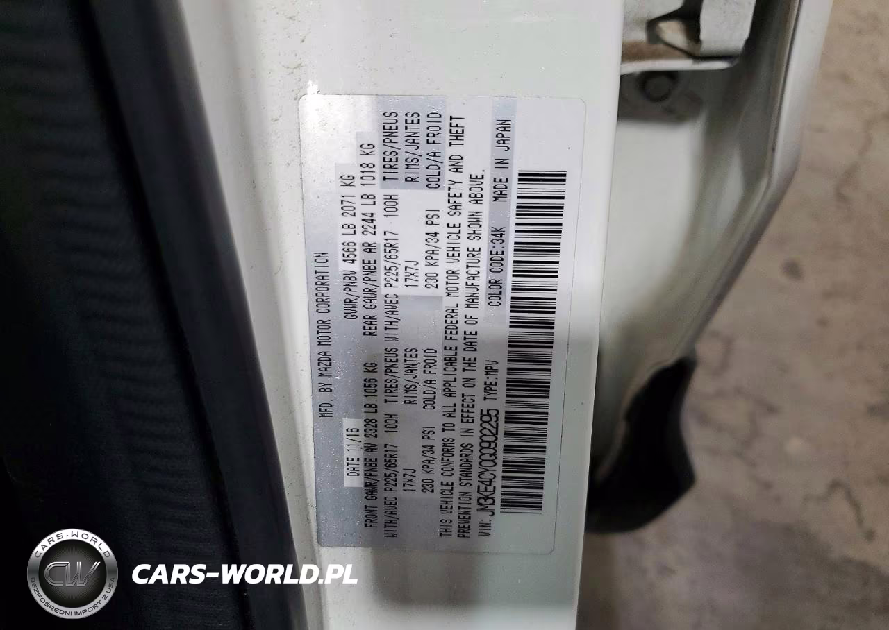 2016 Mazda Cx-5 Touring VIN:JM3KE4CY0G0902295 - 13