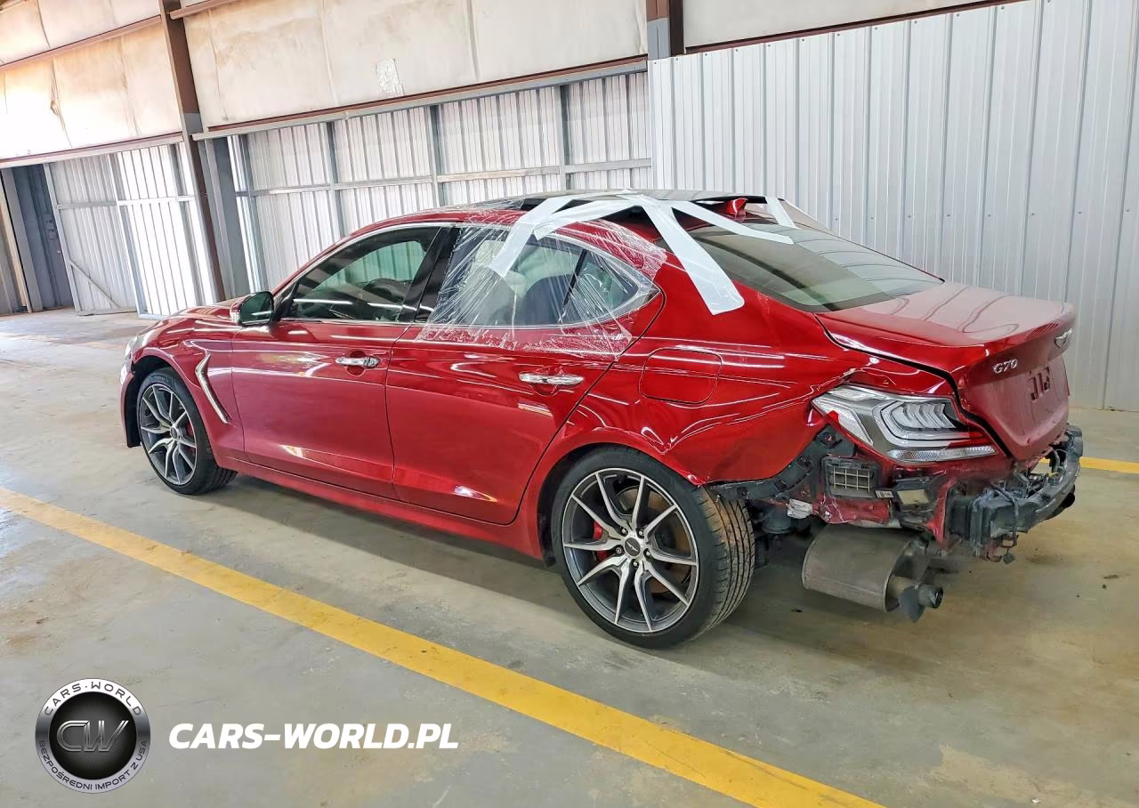2019 Genesis G70 Elite VIN:KMTG74LE9KU026425 - 2