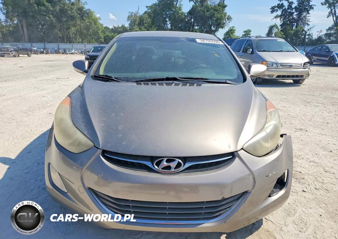 2013 Hyundai Elantra Gls VIN:5NPDH4AE5DH448108 - 5