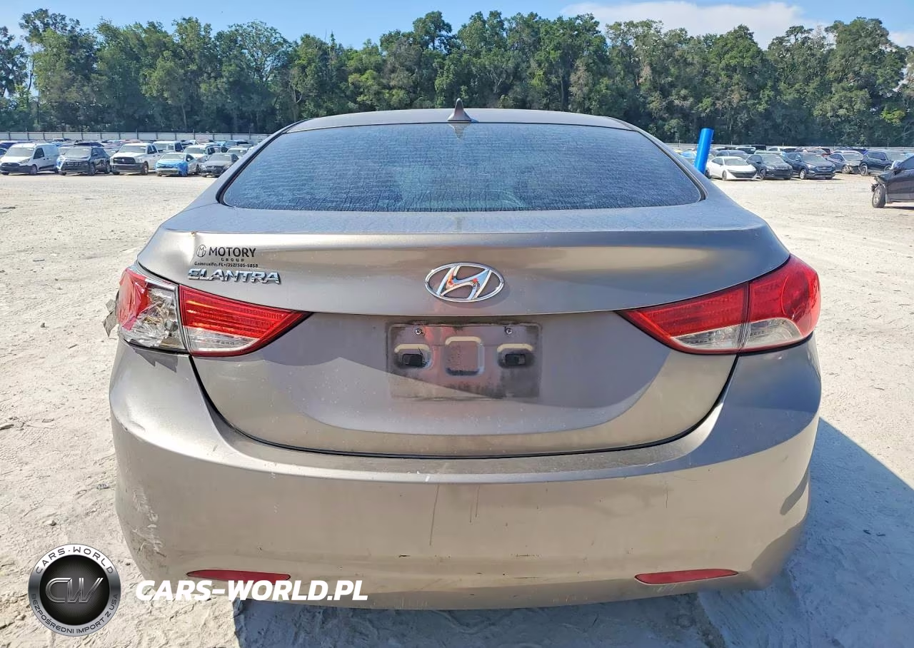2013 Hyundai Elantra Gls VIN:5NPDH4AE5DH448108 - 6
