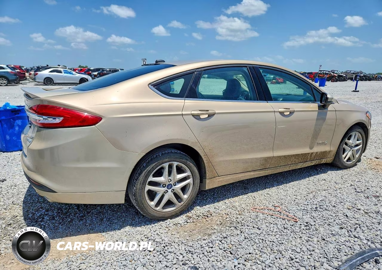 2018 Ford Fusion Se Hybrid VIN:3FA6P0LU8JR101427 - 3