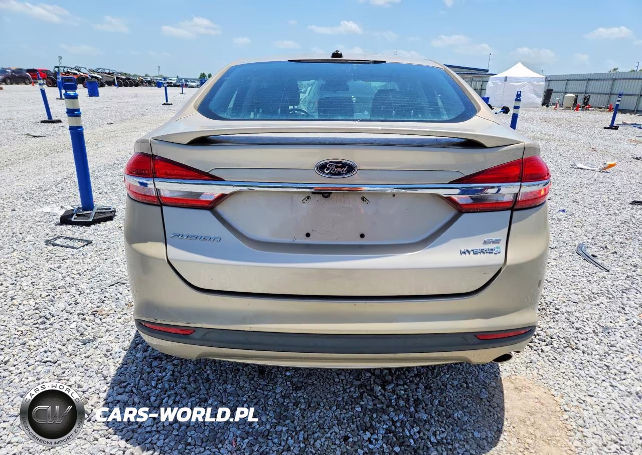 2018 Ford Fusion Se Hybrid VIN:3FA6P0LU8JR101427 - 6