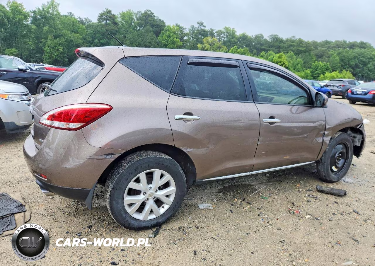 2013 Nissan Murano S VIN:JN8AZ1MW0DW301793 - 3