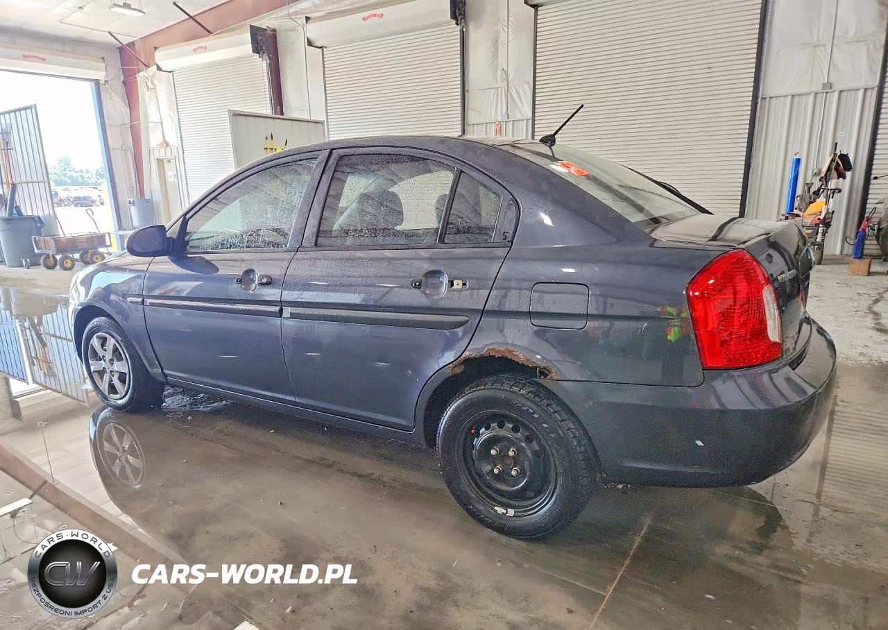 2009 Hyundai Accent Gls VIN:KMHCN46C09U381874 - 2