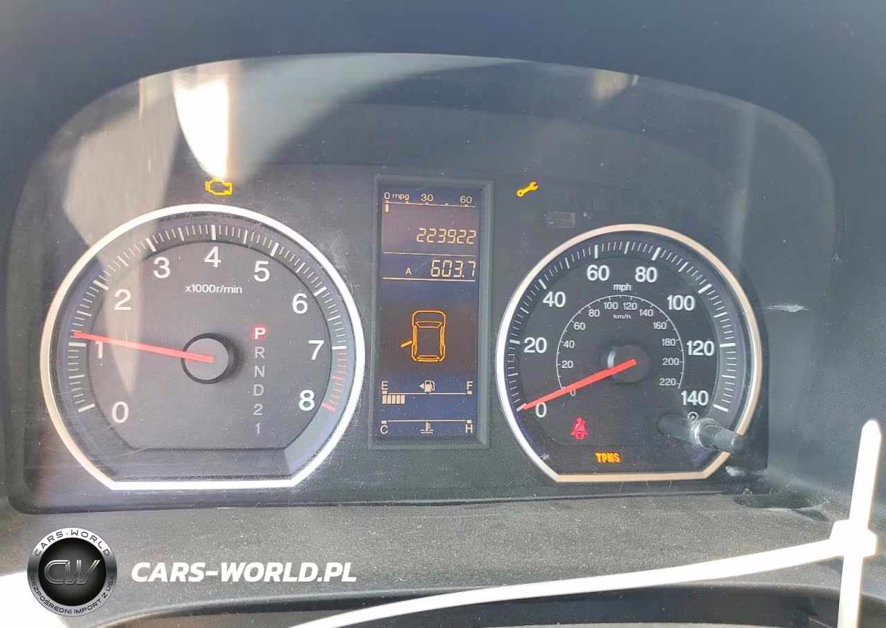 2007 Honda Cr-V Lx VIN:JHLRE383X7C030630 - 9