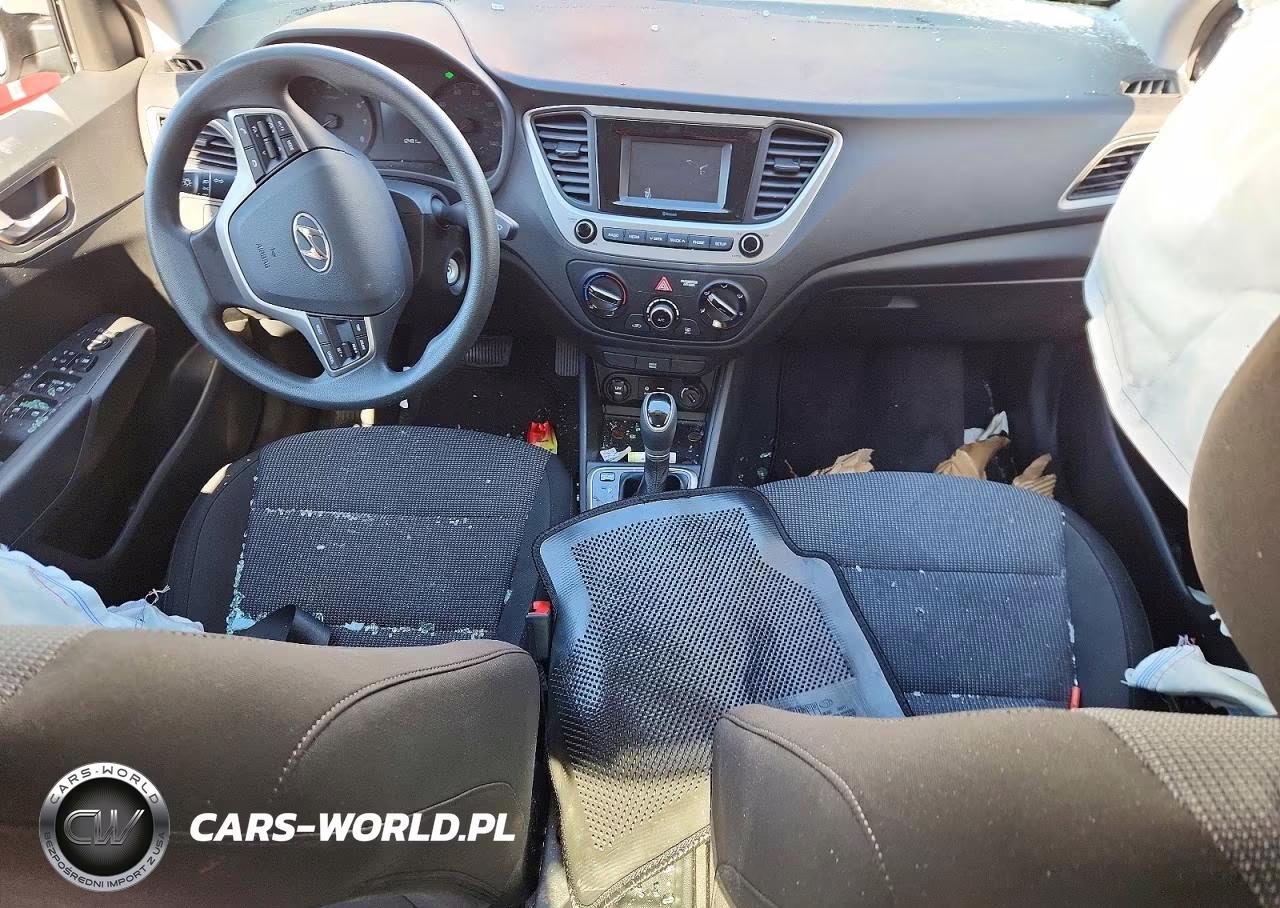 2020 Hyundai Accent Se VIN:3KPC24A69LE113913 - 8