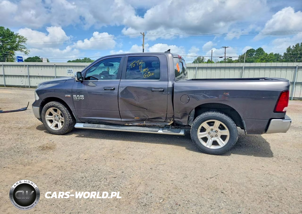 2019 Ram 1500 Classic Slt VIN:1C6RR6LT5KS604888 - 2