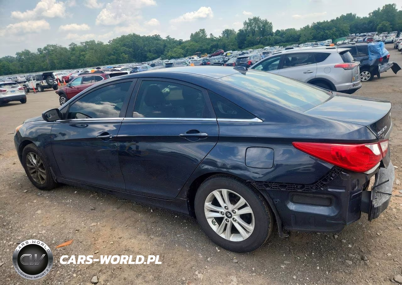 2013 Hyundai Sonata Gls VIN:5NPEB4AC8DH611287 - 2