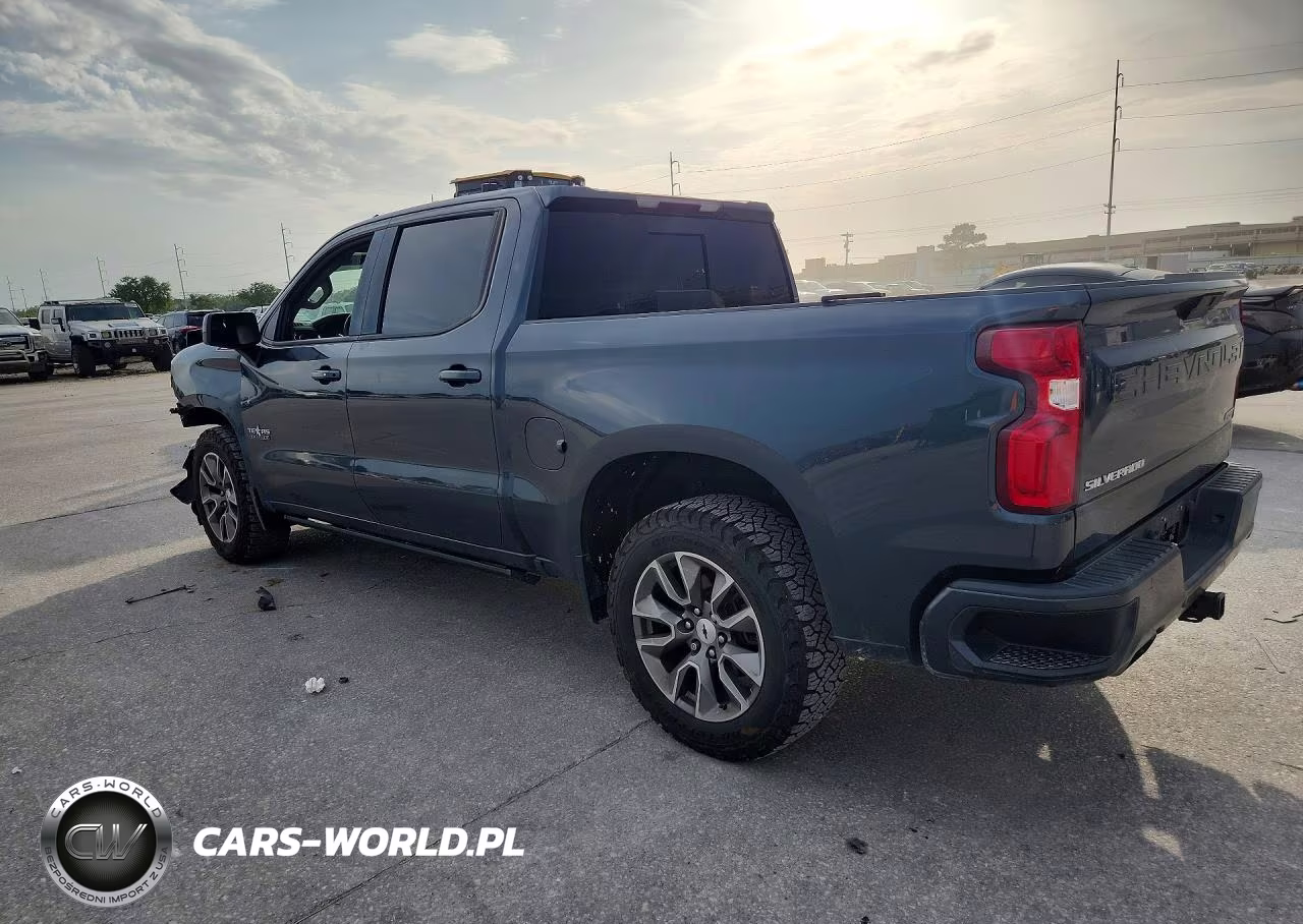 2020 Chevrolet Silverado K1500 Rst VIN:1GCUYEED7LZ113673 - 2