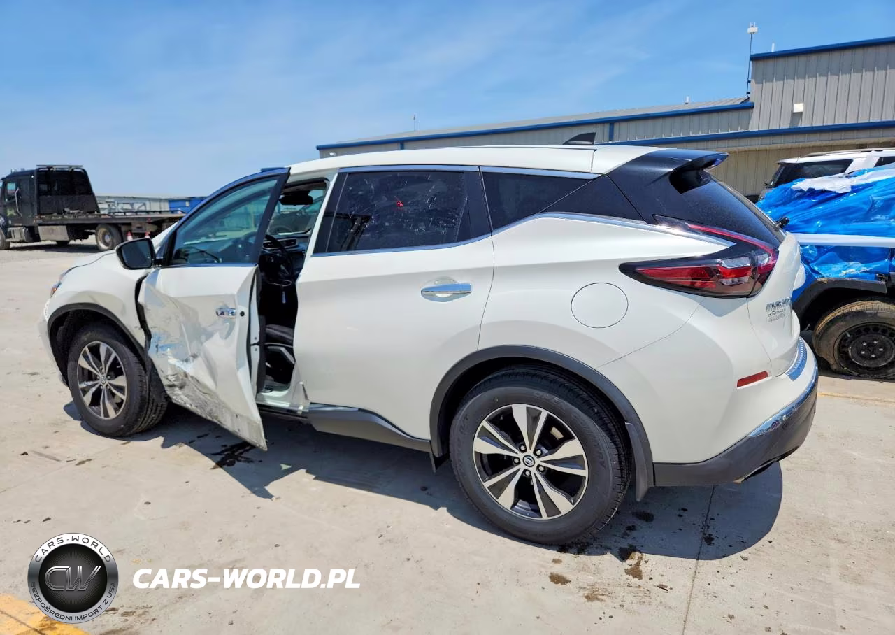 2022 Nissan Murano S VIN:5N1AZ2AS2NC112337 - 2