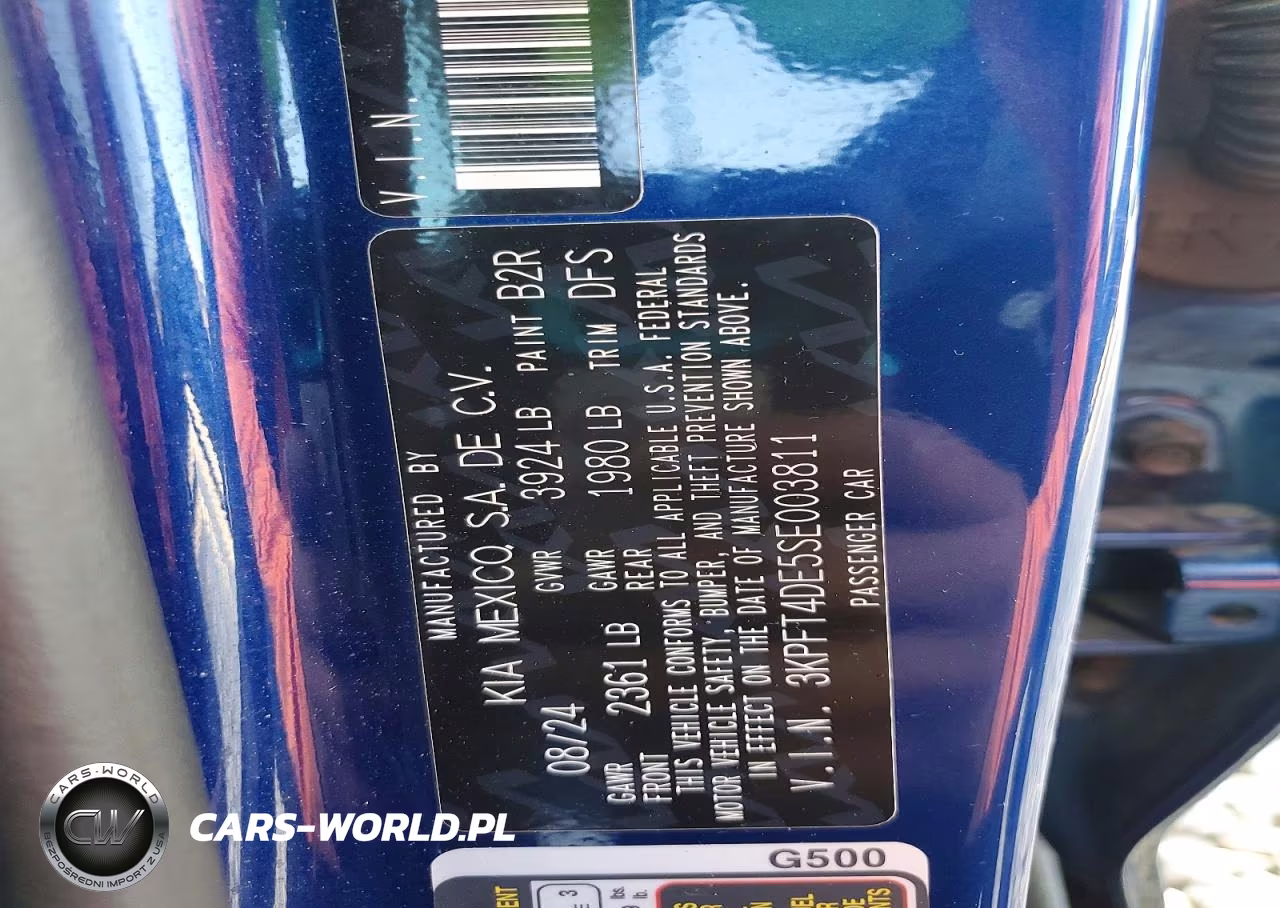 2025 Kia K4 Lxs VIN:3KPFT4DE5SE003811 - 12