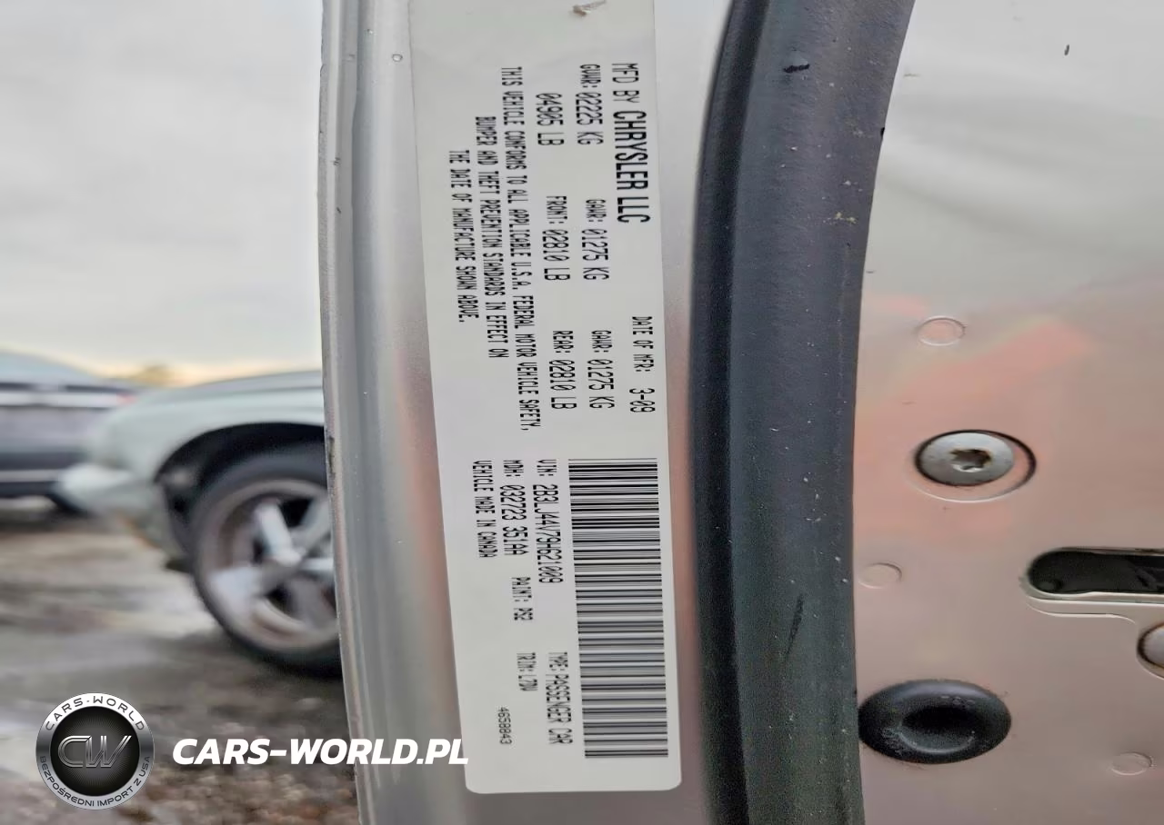 2009 Dodge Challenger Se VIN:2B3LJ44V79H621009 - 12