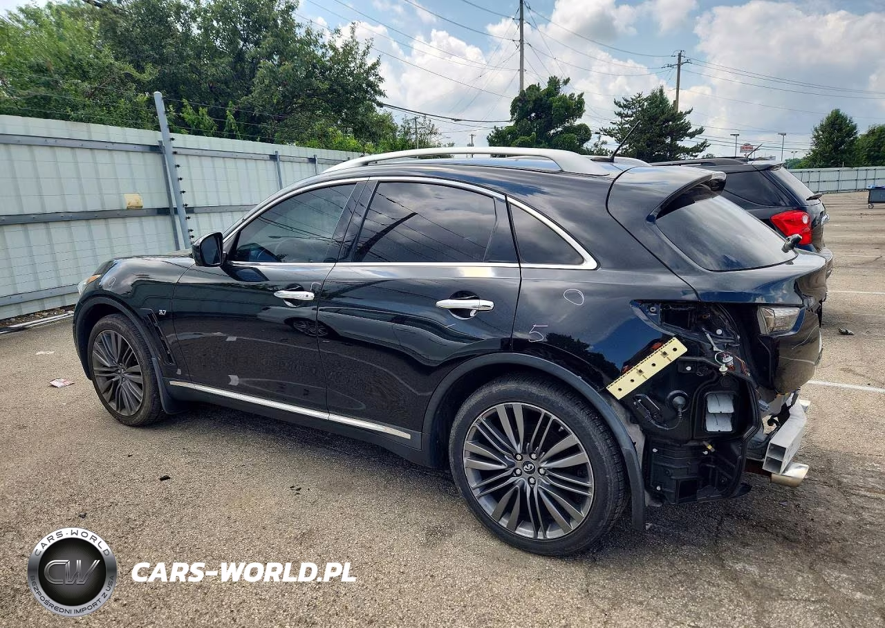 2017 Infiniti Qx70 Base VIN:JN8CS1MW8HM412042 - 2