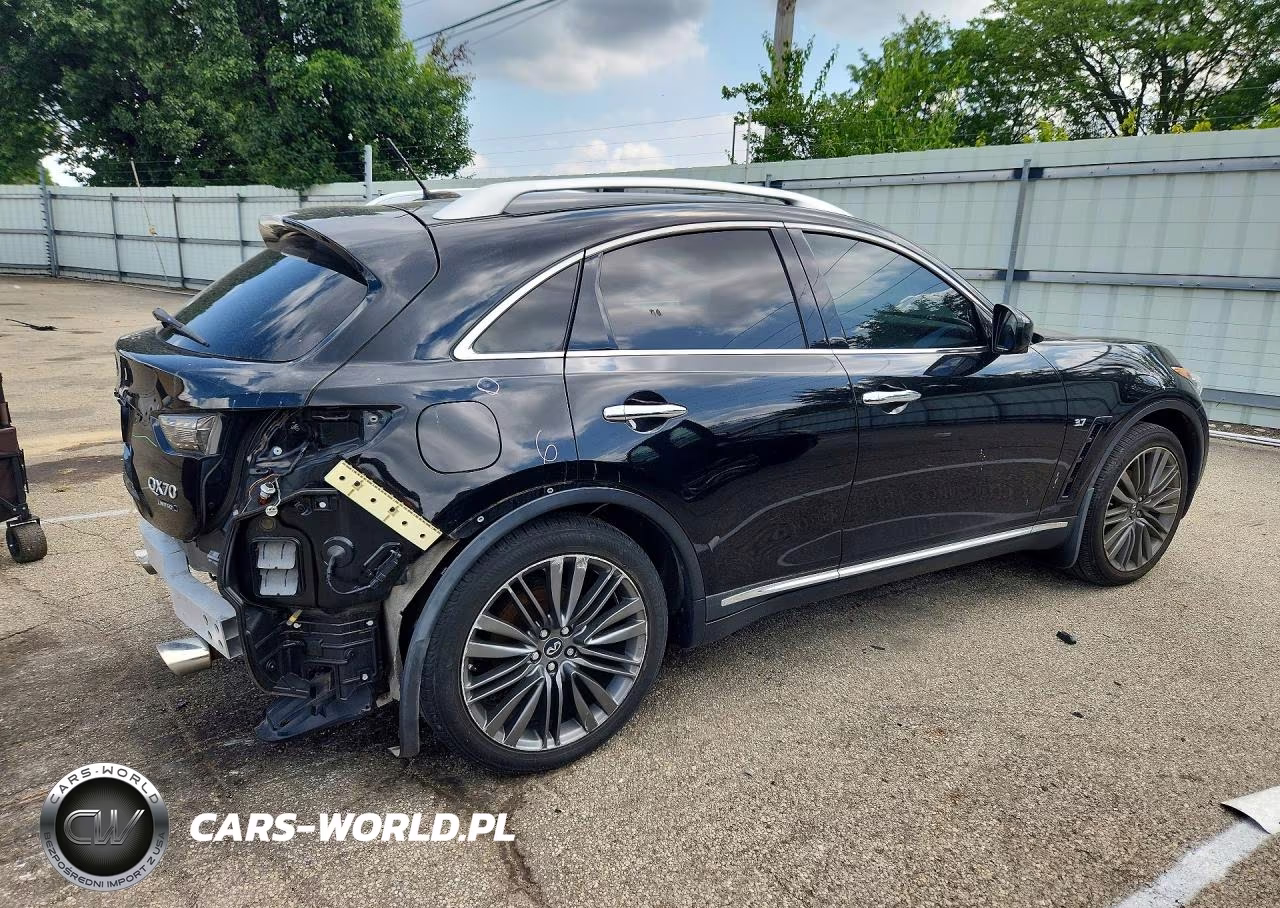 2017 Infiniti Qx70 Base VIN:JN8CS1MW8HM412042 - 3