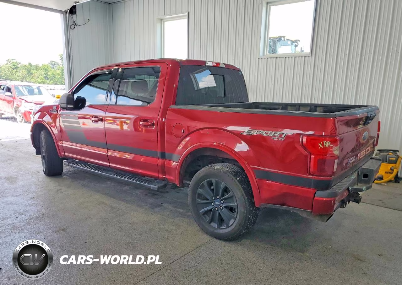 2019 Ford F150 Supercrew VIN:1FTEW1E55KFC18207 - 2