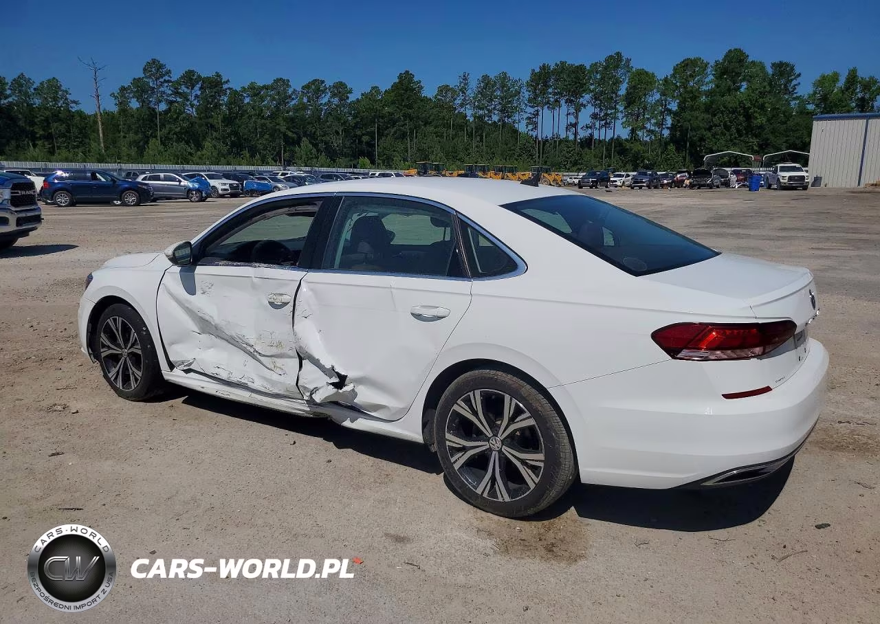 2021 Volkswagen Passat Se VIN:1VWSA7A37MC004748 - 2