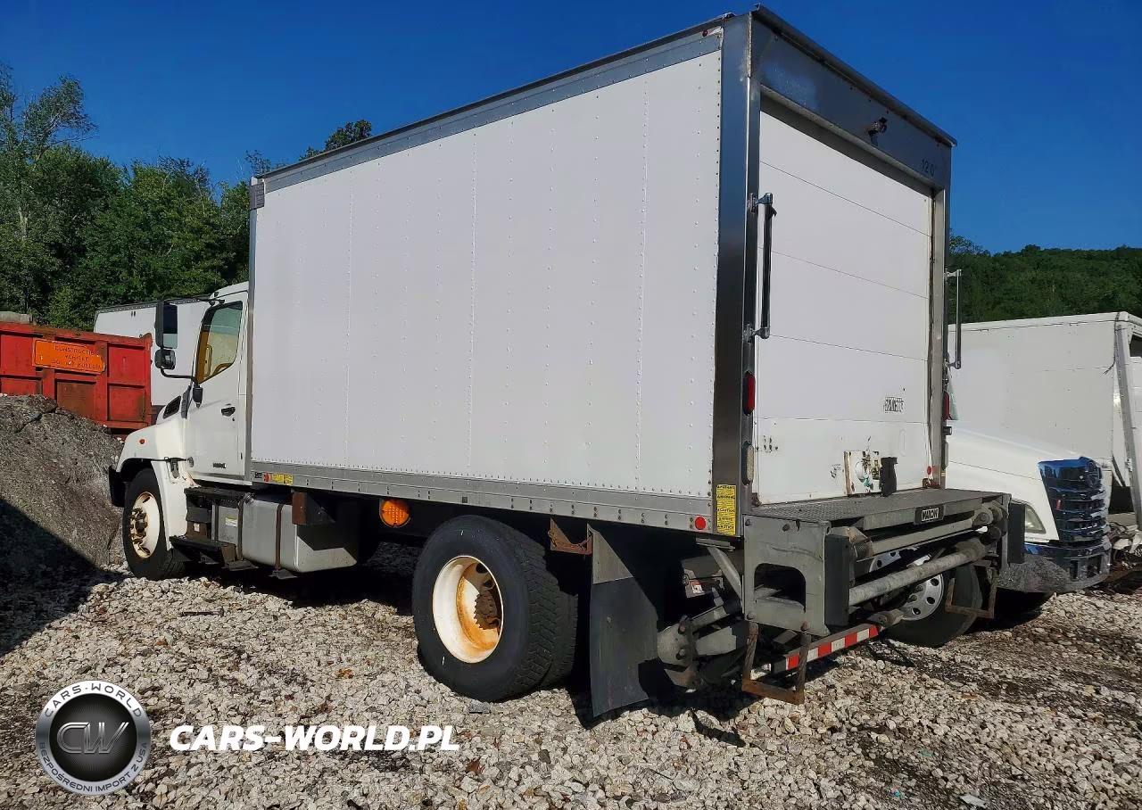 2015 Hino 258-268 Box Truck VIN:5PVNE8JP3F4S51047 - 2