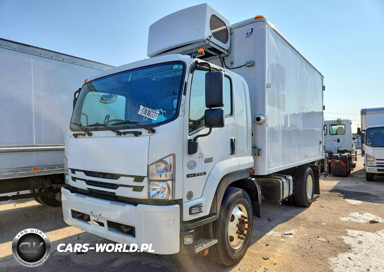 2019 Isuzu Ftr Refrigerated Box Truck