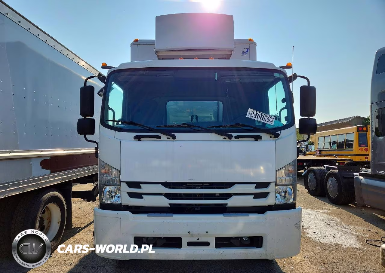 2019 Isuzu Ftr Refrigerated Box Truck VIN:54DK6S165KSG01089 - 5