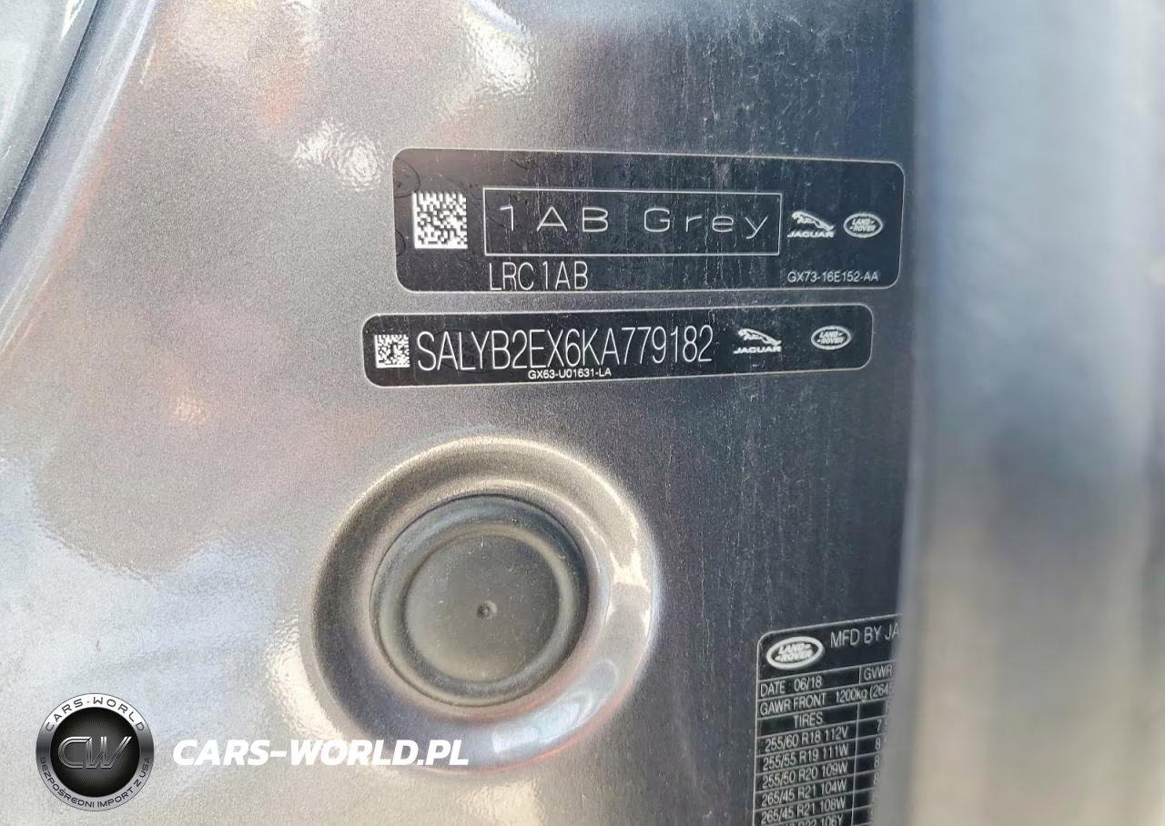 2019 Land Rover Range Rover Velar S VIN:SALYB2EX6KA779182 - 13