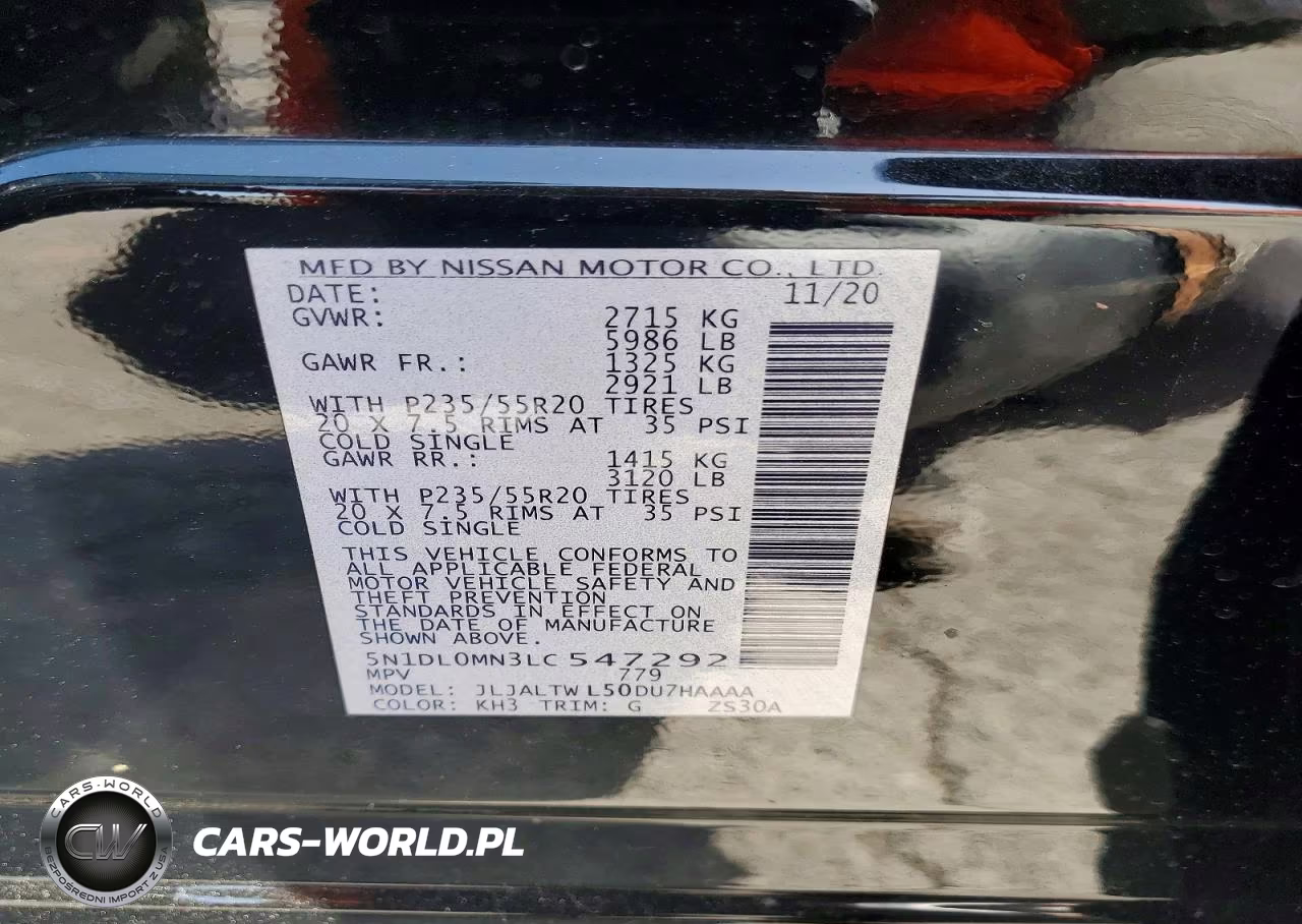 2020 Infiniti Qx60 Signature Edition VIN:5N1DL0MN3LC547292 - 13