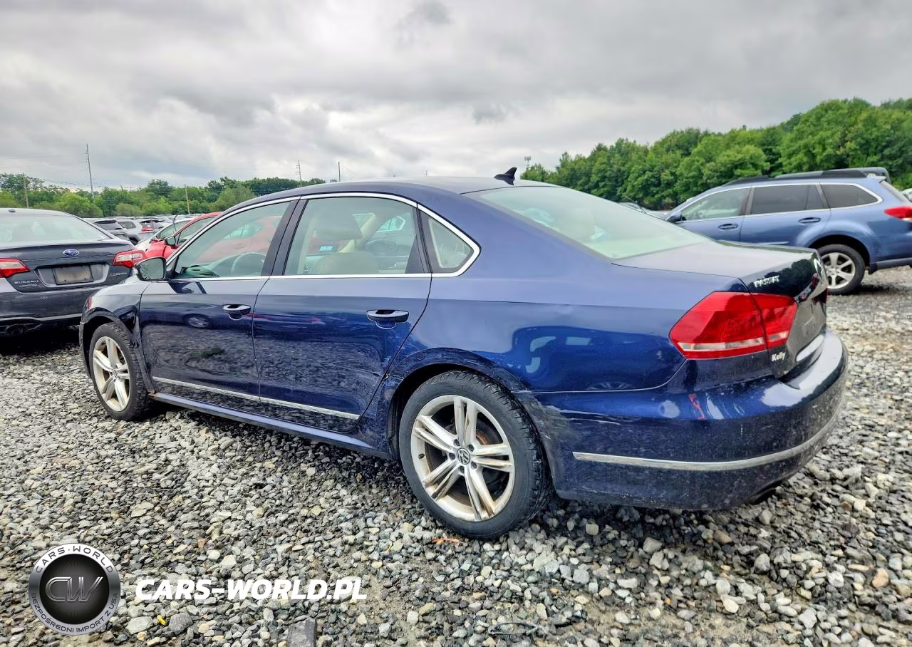 2015 Volkswagen Passat Se VIN:1VWBT7A38FC006666 - 2
