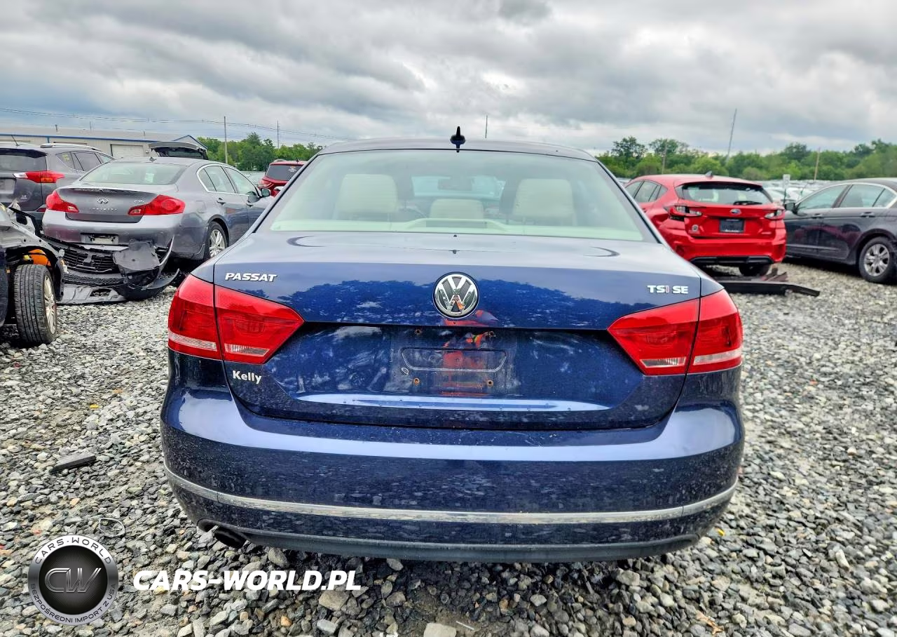2015 Volkswagen Passat Se VIN:1VWBT7A38FC006666 - 6