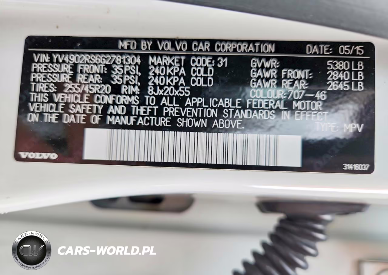 2016 Volvo Xc60 T6 R-Design Platinum VIN:YV4902RS6G2781304 - 13