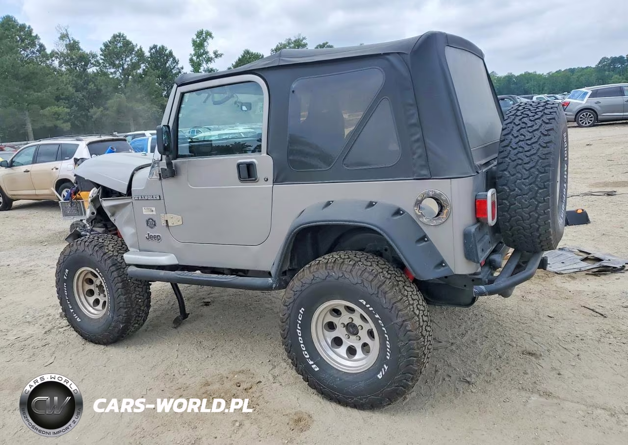 2000 Jeep Wrangler Rhd VIN:1J4F449S1YP769520 - 2